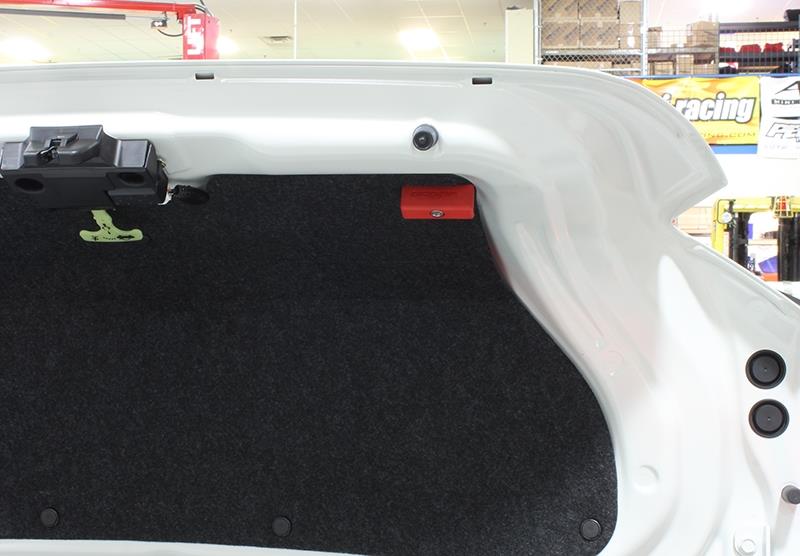 PERRIN 13-25 Subaru BRZ & Toyota GR86/86/FR-S Trunk Handle - Red Perrin Performance Trunks  AXOPROS