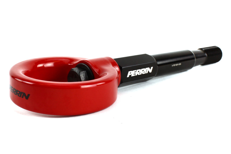PERRIN 15-17 Subaru WRX & STI / 13-17 Crosstrek / 12-16 Impreza Tow Hook Kit (Front) - Red Perrin Performance Tow Hooks  AXOPROS