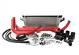 PERRIN 15-21 Subaru STI Front Mount Intercooler Boost Tubes + Hardware - Red Tubes Perrin Performance Intercooler Ducting  AXOPROS