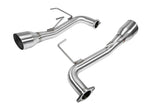 PERRIN 15-21 Subaru STI/15-25 WRX SS Dual Tip Axle Back Exhaust (Fits OE/AM Ctr Pipes) Perrin Performance Axle Back  AXOPROS