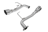PERRIN 15-21 Subaru STI/15-25 WRX SS Dual Tip Axle Back Exhaust (Fits OE/AM Ctr Pipes) Perrin Performance Axle Back  AXOPROS