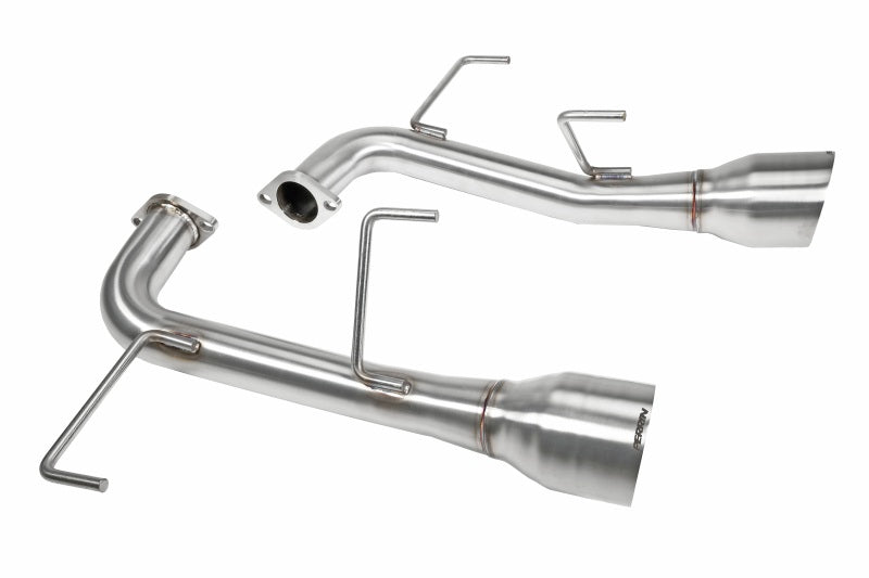 PERRIN 15-21 Subaru STI/15-25 WRX SS Dual Tip Axle Back Exhaust (Fits OE/AM Ctr Pipes) Perrin Performance Axle Back  AXOPROS