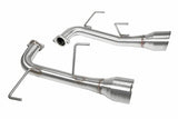 PERRIN 15-21 Subaru STI/15-25 WRX SS Dual Tip Axle Back Exhaust (Fits OE/AM Ctr Pipes) Perrin Performance Axle Back  AXOPROS