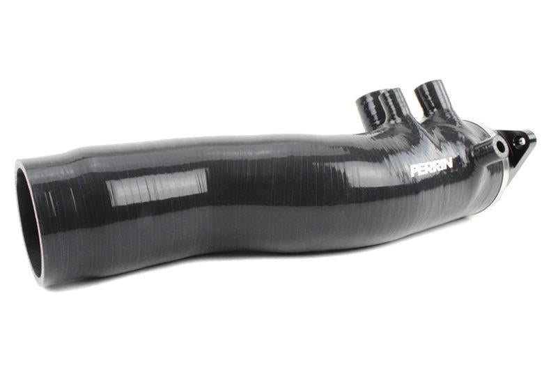 PERRIN 15-21 Subaru WRX / 14-18 Forester XT Turbo Inlet Hose 3in. w/ Turbo Adapter Flange - Black Perrin Performance Hoses  AXOPROS