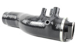 PERRIN 15-21 Subaru WRX / 14-18 Forester XT Turbo Inlet Hose 3in. w/ Turbo Adapter Flange - Black Perrin Performance Hoses  AXOPROS