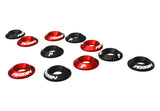 PERRIN 15-21 Subaru WRX Intercooler/Engine Cover Lock Down Washers - Black Perrin Performance Engine Covers  AXOPROS