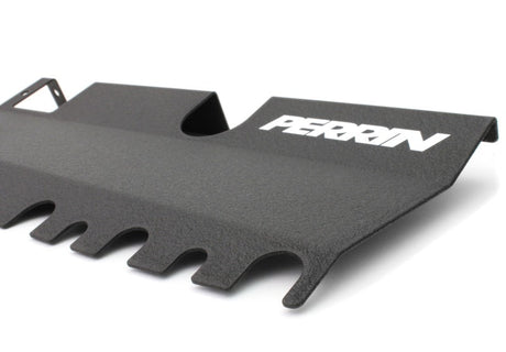 Perrin 15-21 WRX/STI Radiator Shroud (With OEM Intake Scoop) - Black Perrin Performance Radiator Shrouds  AXOPROS