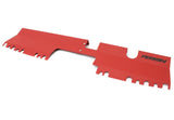 Perrin 15-21 WRX/STI Radiator Shroud (Without OEM Intake Scoop) - Red Perrin Performance Radiator Shrouds  AXOPROS