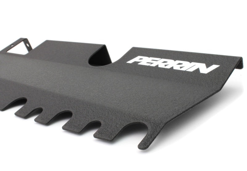 PERRIN 15-21 Subaru WRX/STI Radiator Shroud (With/Without OEM Intake Scoop) - Black Perrin Performance Radiator Shrouds  AXOPROS