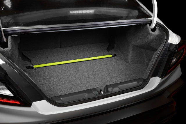 PERRIN 15-21 Subaru WRX/STI Rear Shock Tower Brace - Neon Yellow Perrin Performance Strut Bars  AXOPROS