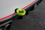 PERRIN 15-21 Subaru WRX/STI Tow Hook Kit (Rear) - Neon Yellow Perrin Performance Tow Hooks  AXOPROS