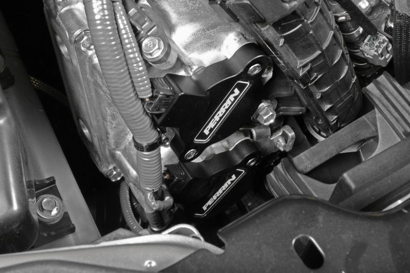 PERRIN 15-25 Subaru WRX / 04-18 Forester / 20-25 OBXT & LGXT Cam Solenoid Cover - Black Perrin Performance Cam Covers  AXOPROS