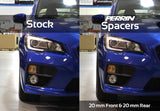 PERRIN 15-25 Subaru WRX / 05-21 STI 20mm Wheel Spacers 5x114.3 56mm CB - Pair Perrin Performance Wheel Spacers & Adapters  AXOPROS