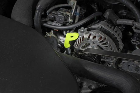 PERRIN 15-25 Subaru WRX & 13-25 BRZ/FR-S/86/GR86 Dipstick Handle P Style - Neon Yellow Perrin Performance Dipsticks  AXOPROS