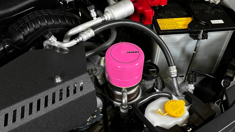 PERRIN 15-25 Subaru WRX & 13-25 BRZ/FR-S/86/GR86 Oil Filter Cover - Hyper Pink Perrin Performance Oil Filters  AXOPROS