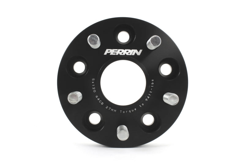 Perrin 17-18 Honda Civic Type R 64.1mm Hub 5x120 27mm Wheel Spacers (One Pair) Perrin Performance Wheel Spacers & Adapters  AXOPROS