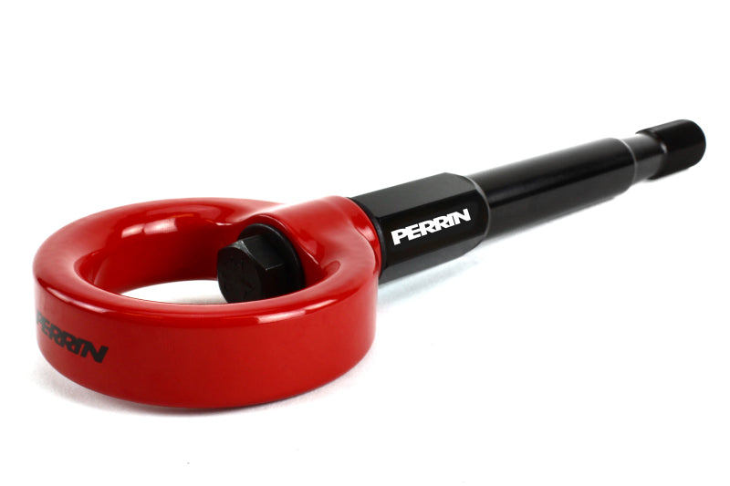 PERRIN 18-21 Subaru WRX & STI / 13-25 BRZ / 17-20 Toyota 86 Tow Hook Kit (Front) - Red Perrin Performance Tow Hooks  AXOPROS