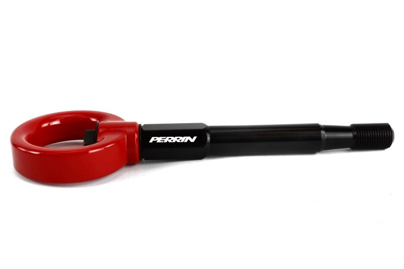 PERRIN 18-21 Subaru WRX & STI / 13-25 BRZ / 17-20 Toyota 86 Tow Hook Kit (Front) - Red Perrin Performance Tow Hooks  AXOPROS