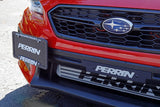 PERRIN 18-21 Subaru WRX/STI (w/FMIC ONLY) License Plate Relocation Kit Perrin Performance License Plate Relocation  AXOPROS