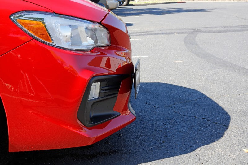 PERRIN 18-21 Subaru WRX/STI (w/FMIC ONLY) License Plate Relocation Kit Perrin Performance License Plate Relocation  AXOPROS