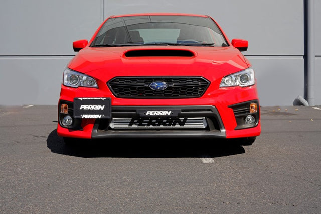 PERRIN 18-21 Subaru WRX/STI (w/FMIC ONLY) License Plate Relocation Kit Perrin Performance License Plate Relocation  AXOPROS