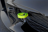 Perrin 2020 Toyota Supra Tow Hook Kit (Front) - Neon Yellow Perrin Performance Tow Hooks  AXOPROS