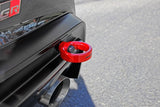 PERRIN 20-25 Toyota Supra Tow Hook Kit (Rear) - Red Perrin Performance Tow Hooks  AXOPROS