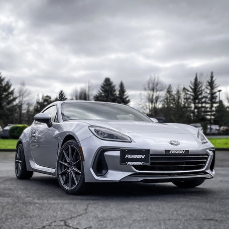 PERRIN 22-25 Subaru BRZ /Toyota GR86 & 10-14 Subaru Legacy License Plate Relocation Kit Perrin Performance License Plate Relocation  AXOPROS