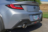 Perrin 2022 BRZ/GR86 Axle Back Exhaust SS (Single Side Exit w/Helmholtz Chamber) Perrin Performance Axle Back  AXOPROS