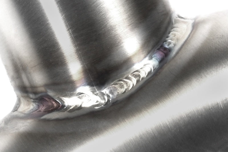 Perrin 2022 BRZ/GR86 Axle Back Exhaust SS (Single Side Exit w/Helmholtz Chamber) Perrin Performance Axle Back  AXOPROS