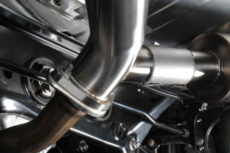 Perrin 2022 BRZ/GR86 Axle Back Exhaust SS (Single Side Exit w/Helmholtz Chamber) Perrin Performance Axle Back  AXOPROS