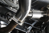 Perrin 2022 BRZ/GR86 Axle Back Exhaust SS (Single Side Exit w/Helmholtz Chamber) Perrin Performance Axle Back  AXOPROS