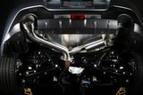 Perrin 2022 BRZ/GR86 Axle Back Exhaust SS (Single Side Exit w/Helmholtz Chamber) Perrin Performance Axle Back  AXOPROS