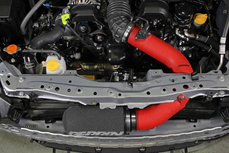 PERRIN 22-25 Subaru BRZ / Toyota GR86 Cold Air Intake - Red Perrin Performance Cold Air Intakes  AXOPROS