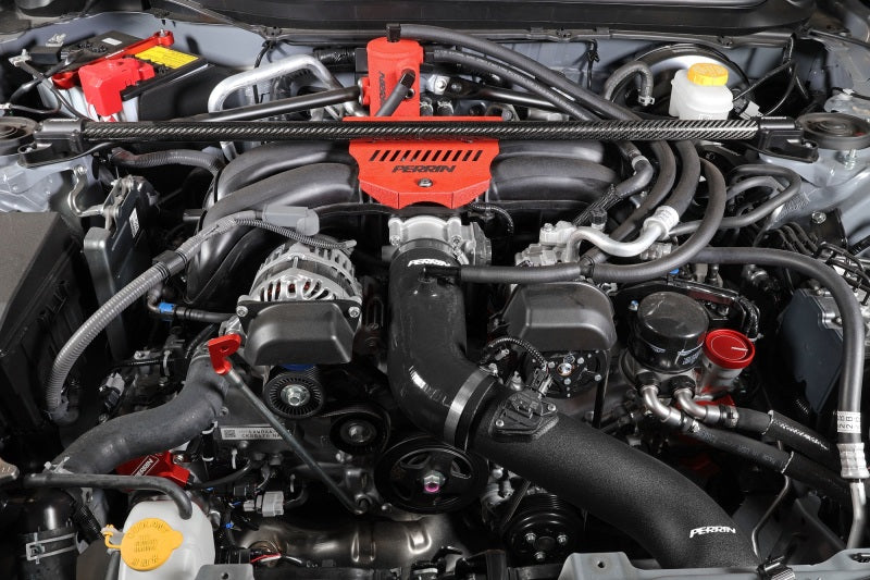 PERRIN 22-25 Subaru BRZ / Toyota GR86 Inlet Hose - Black Perrin Performance Hoses  AXOPROS