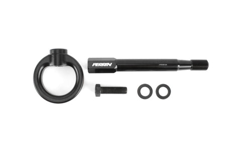 Perrin 2022 Subaru WRX / 18-21 Crosstrek / 14-21 Forester Tow Hook Kit (Front)  - Black Perrin Performance Tow Hooks  AXOPROS