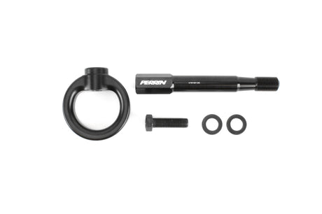 PERRIN 22-25 Subaru WRX / 18-23 Crosstrek Tow Hook Kit (Rear) - Black Perrin Performance Tow Hooks  AXOPROS