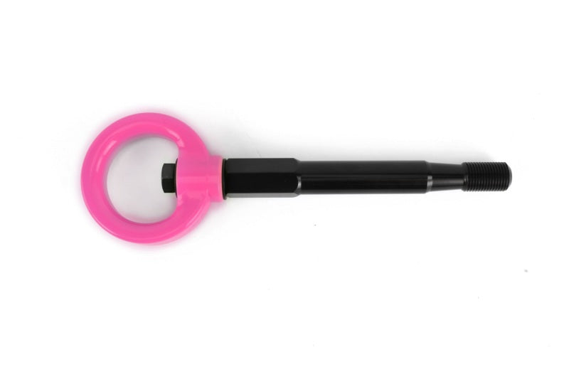 Perrin 2022 Subaru WRX / 18-21 Crosstrek Tow Hook Kit (Rear) - Hyper Pink Perrin Performance Tow Hooks  AXOPROS