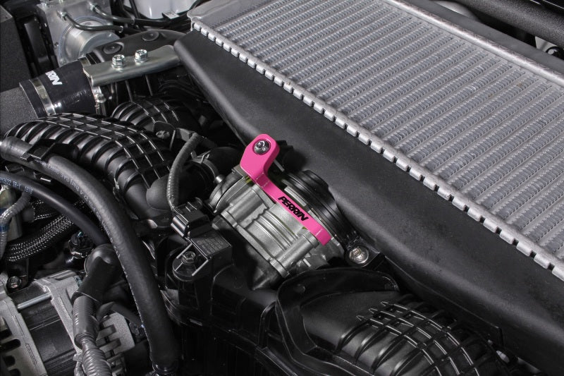 PERRIN 22-25 Subaru WRX / 19-25 Ascent / 20-25 Outback & Legacy Turbo TMIC Bracket - Hyper Pink Perrin Performance Brackets  AXOPROS