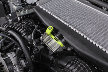 PERRIN 22-25 Subaru WRX / 19-25 Ascent / 20-25 Outback & Legacy Turbo TMIC Bracket - Neon Yellow Perrin Performance Brackets  AXOPROS