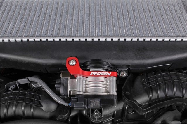PERRIN 22-25 Subaru WRX / 19-25 Ascent / 20-25 Outback & Legacy Turbo TMIC Bracket - Red Perrin Performance Brackets  AXOPROS