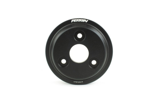PERRIN 22-25 Subaru WRX / 21-25 Crosstrek / 20-25 LGT/OBXT/FXT Lightweight Water Pump Pulley - Black Perrin Performance Pulleys - Crank, Underdrive  AXOPROS