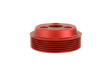 PERRIN 22-25 Subaru WRX / 21-25 Crosstrek / 20-25 LGT/OBXT/FXT Lightweight Water Pump Pulley - Red Perrin Performance Pulleys - Crank, Underdrive  AXOPROS
