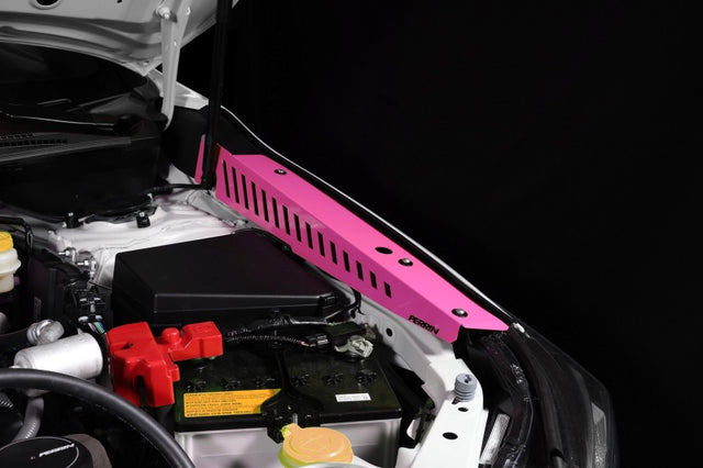 PERRIN 22-25 Subaru WRX Fender Shroud Set - Hyper Pink Perrin Performance Exterior Trim  AXOPROS