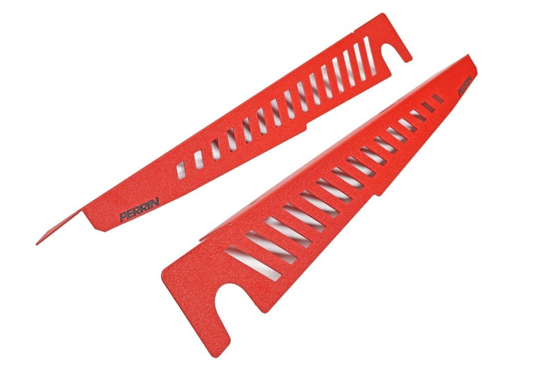 PERRIN 22-25 Subaru WRX Fender Shroud Set - Red Perrin Performance Exterior Trim  AXOPROS
