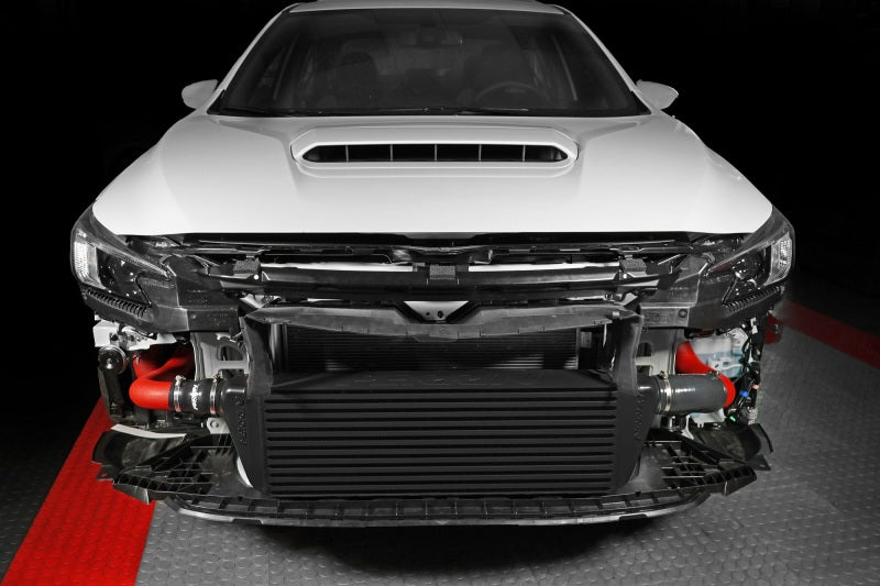 Perrin 22-23 Subaru WRX Front Mount Intercooler Kit (Red Tubes & Black Core) Perrin Performance Intercoolers  AXOPROS