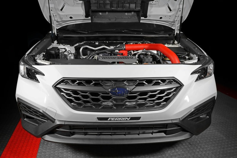 PERRIN 22-25 Subaru WRX Front Mount Intercooler Kit (Red Tubes & Silver Core) Perrin Performance Intercoolers  AXOPROS