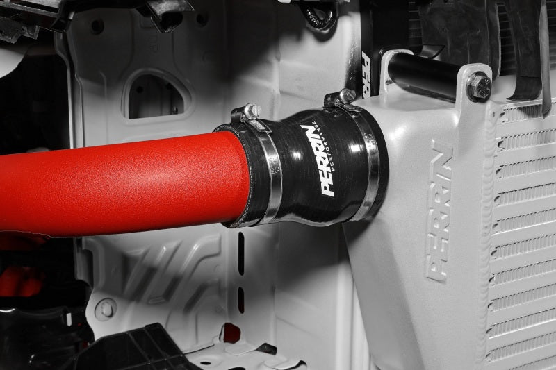 PERRIN 22-25 Subaru WRX Front Mount Intercooler Kit (Red Tubes & Silver Core) Perrin Performance Intercoolers  AXOPROS