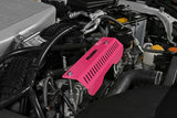 PERRIN 22-25 Subaru WRX Pulley Cover - Hyper Pink (SHORT - For Use w/PERRIN AOS) Perrin Performance Engine Covers  AXOPROS