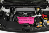 PERRIN 22-25 Subaru WRX Pulley Cover - Hyper Pink (TALL - For Use w/o PERRIN AOS) Perrin Performance Engine Covers  AXOPROS